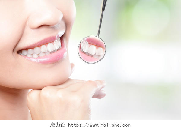 女性健康牙齿牙齿美白